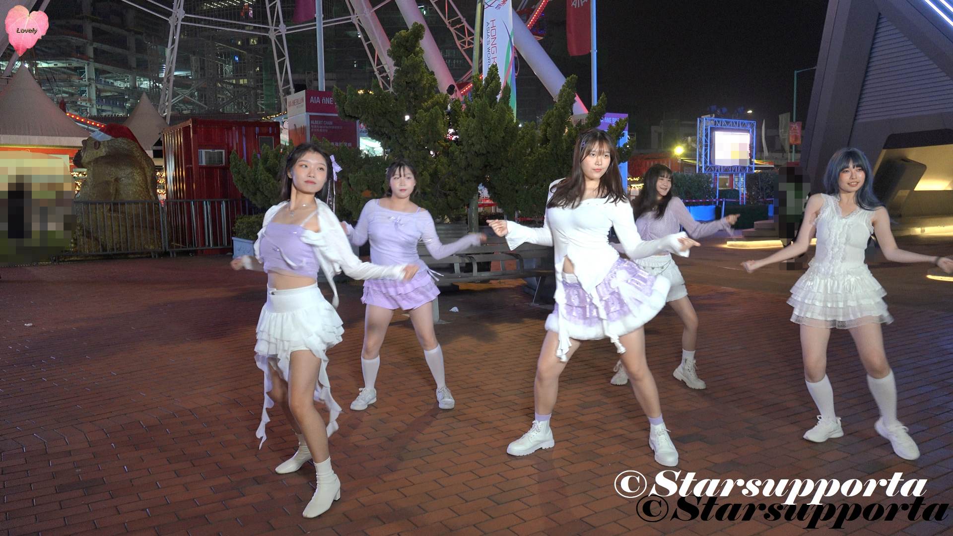 20251221 INARY HK @inarycrew @ KPOP dance @ 香港中環摩天輪前